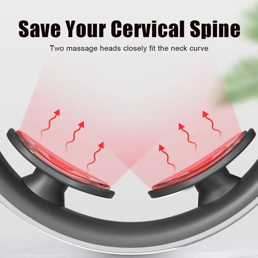 Usb Charging Household Pulse Heating Neck Massager Cervical Spine Massage Instrument Smart Neck Protector Neck Household
Usb Charging Household Pulse Heating Neck Massager Cervical Spine Massage Instrument Smart Neck Protector Neck Household