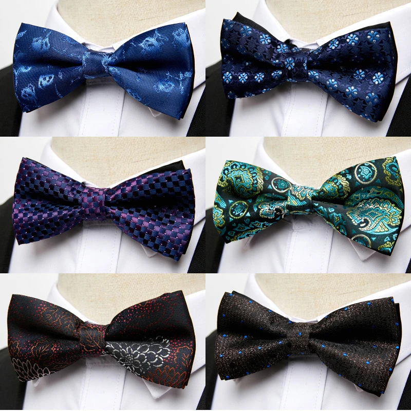 High Grade Nice Handmade Vangise Brand Wholesale Hot sale Mix Colors Jacquard Silk Bow Tie Gray Floral Man St. Valentine's Day
High Grade Nice Handmade Vangise Brand Wholesale Hot sale Mix Colors Jacquard Silk Bow Tie Gray Floral Man St. Valentine's Day