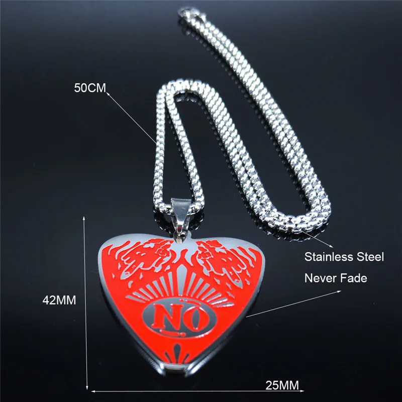 2021 Fashion Devil Satan Stainless Steel Statement Necklace for Women Silver Color Necklace Jewelry colgante mujer N2003S2
2021 Fashion Devil Satan Stainless Steel Statement Necklace for Women Silver Color Necklace Jewelry colgante mujer N2003S2