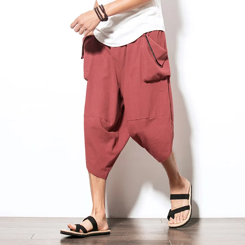 Baggy Cotton Men Harem Pants 2020 Korean Style Vintage Big Pockets Men Women Hip Hop Plus Size Wide Leg Pants Pantalone
Baggy Cotton Men Harem Pants 2020 Korean Style Vintage Big Pockets Men Women Hip Hop Plus Size Wide Leg Pants Pantalone