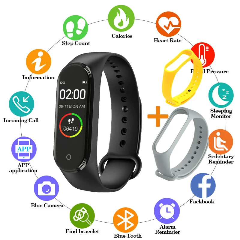 Women's Wristwatch Waterproof Smart Color Screen Heart Rate Health Tracker Sports Bracelet Call Reminder Remote Digital Watch
Women's Wristwatch Waterproof Smart Color Screen Heart Rate Health Tracker Sports Bracelet Call Reminder Remote Digital Watch