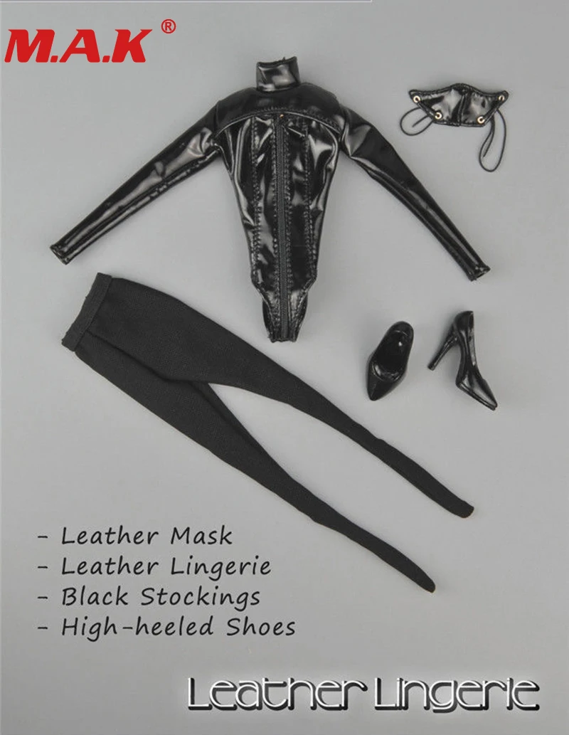 Сексуальная женская черная кожаная одежда в масштабе 1:6, женское нижнее белье, туфли на высоком каблуке, чулки и маска, комплект для 12 дюймов...
Сексуальная женская черная кожаная одежда в масштабе 1:6, женское нижнее белье, туфли на высоком каблуке, чулки и маска, комплект для 12 дюймов...