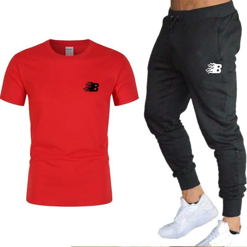 2021 Summer T-shirt And Pants Two-Piece Men's Casual Sports Suit Tide Brand Sportswear Pure Cotton Fashion Men's Clothing S-XXXL
2021 Summer T-shirt And Pants Two-Piece Men's Casual Sports Suit Tide Brand Sportswear Pure Cotton Fashion Men's Clothing S-XXXL