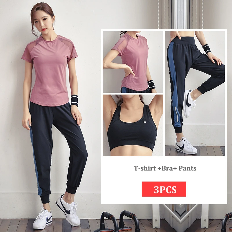 New Women Yoga Set Mesh Breathable Sport Suit High Quality 3 Pcs Sportswear Yoga Running Gym Fitness Colthing Outfit Sports Wear
New Women Yoga Set Mesh Breathable Sport Suit High Quality 3 Pcs Sportswear Yoga Running Gym Fitness Colthing Outfit Sports Wear