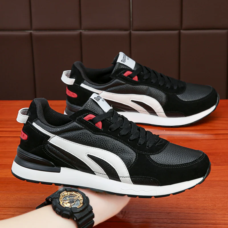 Men Casual Shoes Light Artificial Leather Sneakers New Autumn Comfort Spring Outdoor Breathable Casual Flats Shoes Men
Men Casual Shoes Light Artificial Leather Sneakers New Autumn Comfort Spring Outdoor Breathable Casual Flats Shoes Men