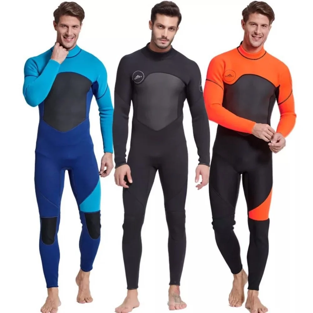 Men's Full Body Wetsuit, 3mm Men Neoprene Long Sleeves Dive Suit - Perfect For Swimming/Scuba Diving/Snorkeling/Surfing Orange
Men's Full Body Wetsuit, 3mm Men Neoprene Long Sleeves Dive Suit - Perfect For Swimming/Scuba Diving/Snorkeling/Surfing Orange