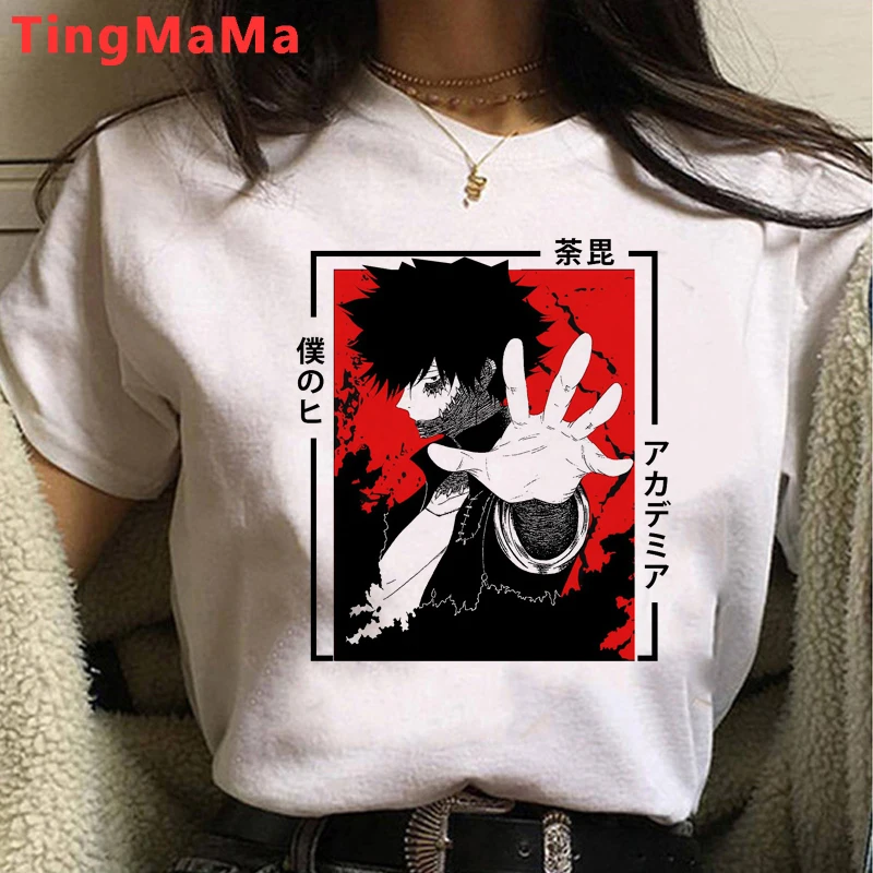 Футболка мужская в стиле японского аниме My Hero Academia, с рисунком «Моя геройская Академия»
Футболка мужская в стиле японского аниме My Hero Academia, с рисунком «Моя геройская Академия»