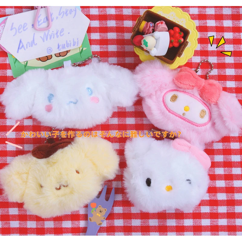 Плюшевый брелок Sanriod в аниме-стиле Kuromi Cinnamoroll Melody, милый женский брелок для ключей в сумку, Мужской автомобиль, студенческие сумки, подвеска д...
Плюшевый брелок Sanriod в аниме-стиле Kuromi Cinnamoroll Melody, милый женский брелок для ключей в сумку, Мужской автомобиль, студенческие сумки, подвеска д...