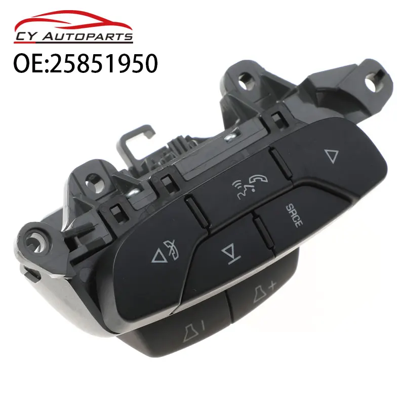 YAOPEI NEW OEM 25851950 For 2007-2011 GMC Sierra Silverado Steering Wheel-Cruise Control Button Switch
YAOPEI NEW OEM 25851950 For 2007-2011 GMC Sierra Silverado Steering Wheel-Cruise Control Button Switch