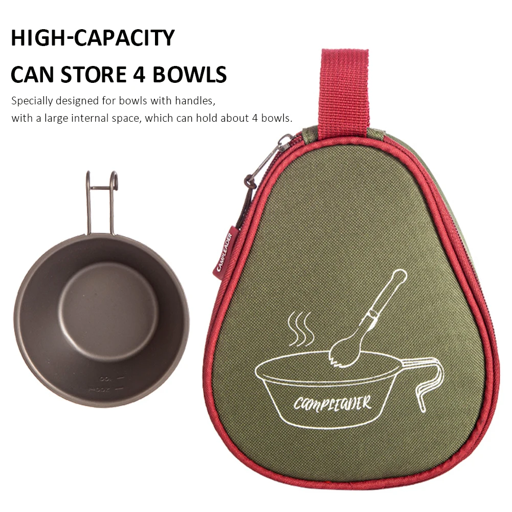 Camping Carry Storage Bag For Sierra Bowl Cup Oxford Cloth Large Capacity Tableware Carrying Case For Outdoor Hiking Picnic BBQ
Camping Carry Storage Bag For Sierra Bowl Cup Oxford Cloth Large Capacity Tableware Carrying Case For Outdoor Hiking Picnic BBQ