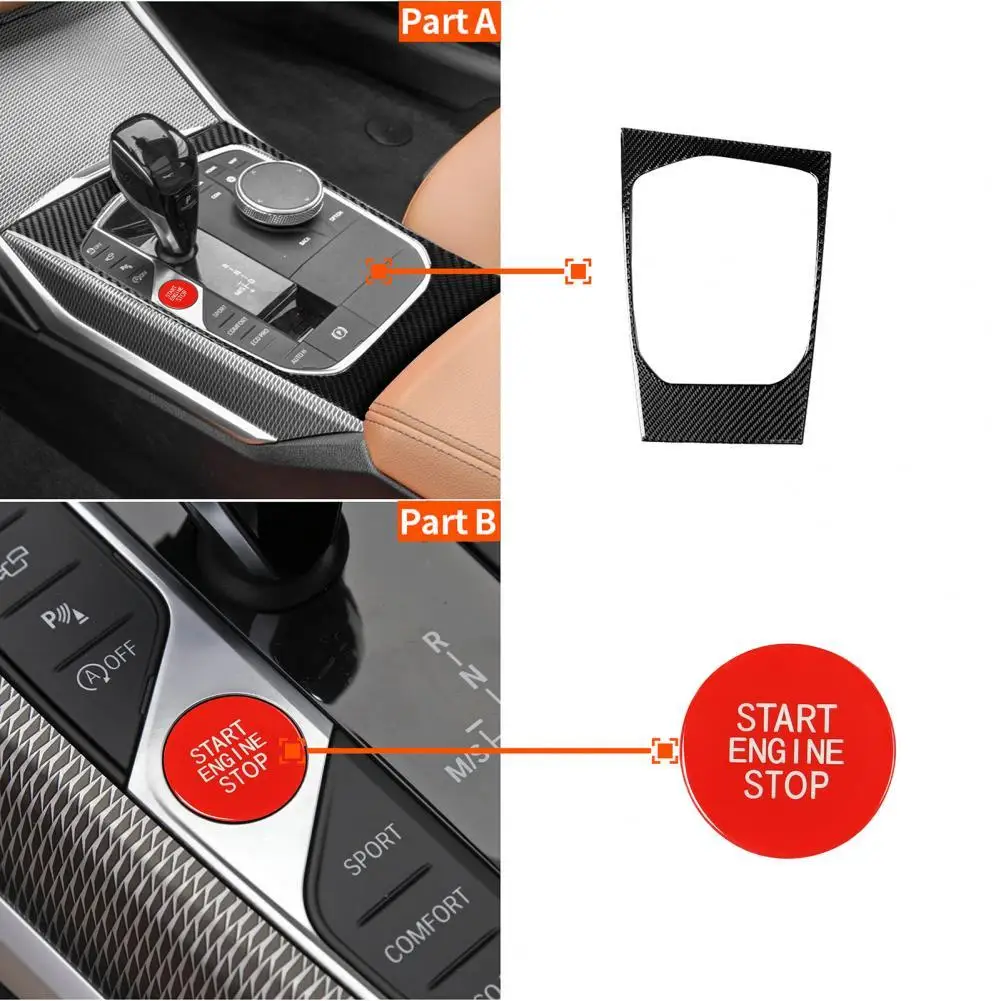 BMW 3 Series G20 Central Control Shift Panel Decoration Cover Start Stop Button Interior Model Sticker Car Decoration Accessorie
BMW 3 Series G20 Central Control Shift Panel Decoration Cover Start Stop Button Interior Model Sticker Car Decoration Accessorie