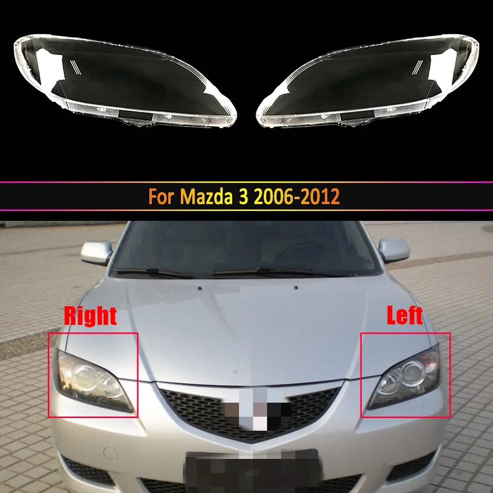 Car Headlamp Lens For Mazda 3 2006 2007 2008 2009 2010 2011 2012 Car Replacement Auto Shell Cover ( Sedan)
Car Headlamp Lens For Mazda 3 2006 2007 2008 2009 2010 2011 2012 Car Replacement Auto Shell Cover ( Sedan)