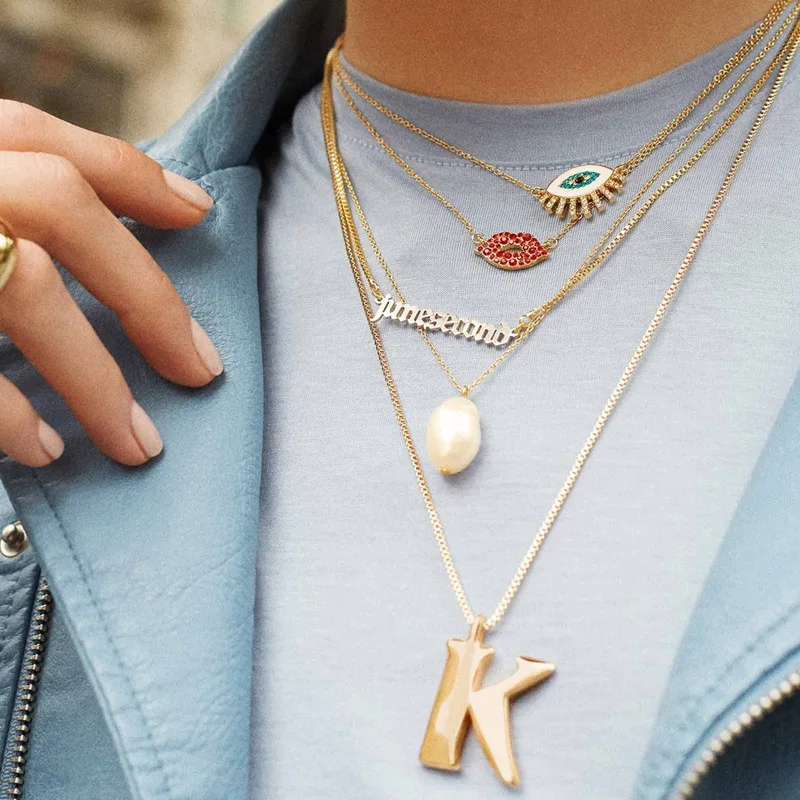 European and American Hot Eye Necklace Alloy Diamond Drop Oil Choker Jewelry Fashion Necklace Ornament
European and American Hot Eye Necklace Alloy Diamond Drop Oil Choker Jewelry Fashion Necklace Ornament