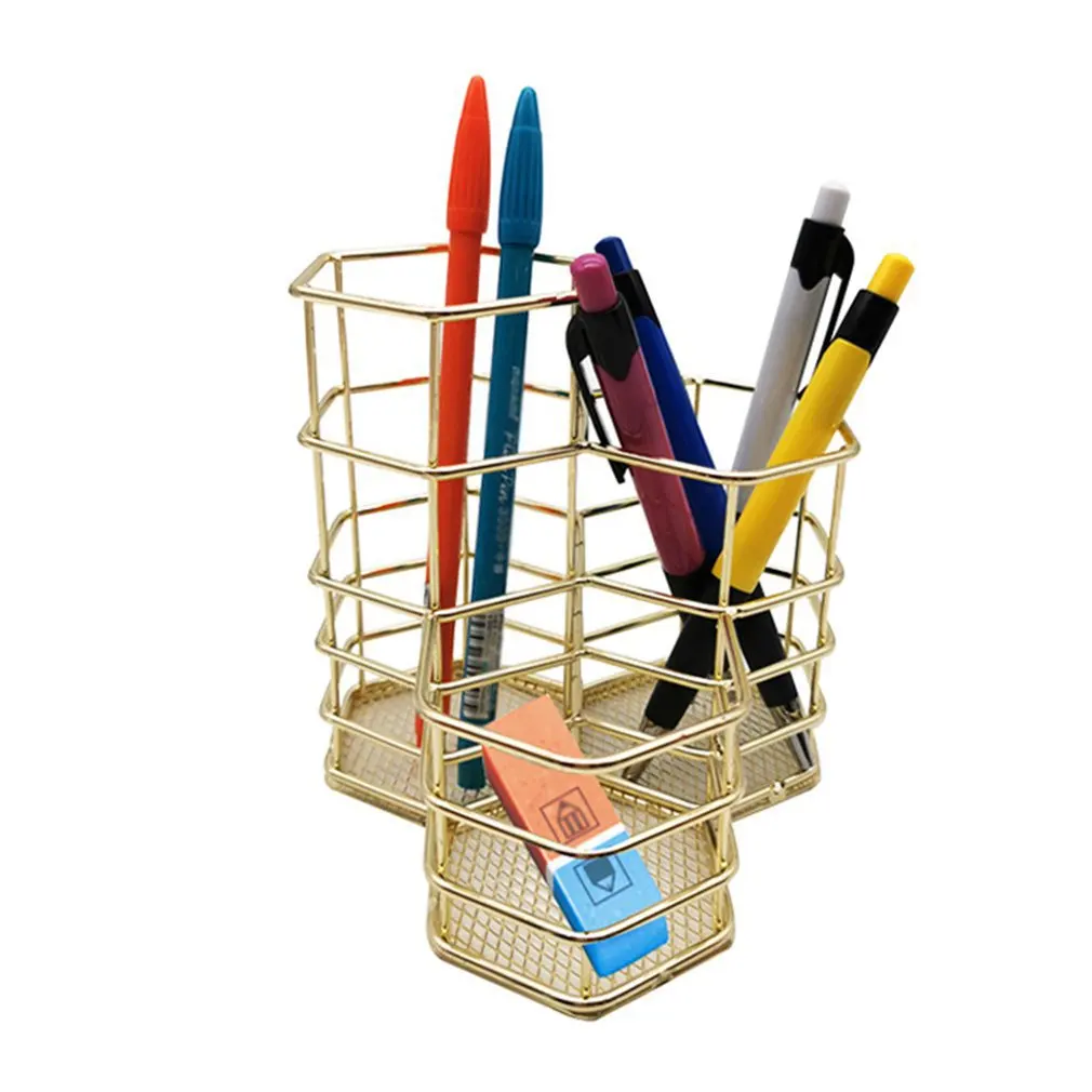 Hollow Pen Pencil Holder Cosmetic Brush Storage Rack Storage Box Desktop Organizer Storage Box Stationery Decoration
Hollow Pen Pencil Holder Cosmetic Brush Storage Rack Storage Box Desktop Organizer Storage Box Stationery Decoration