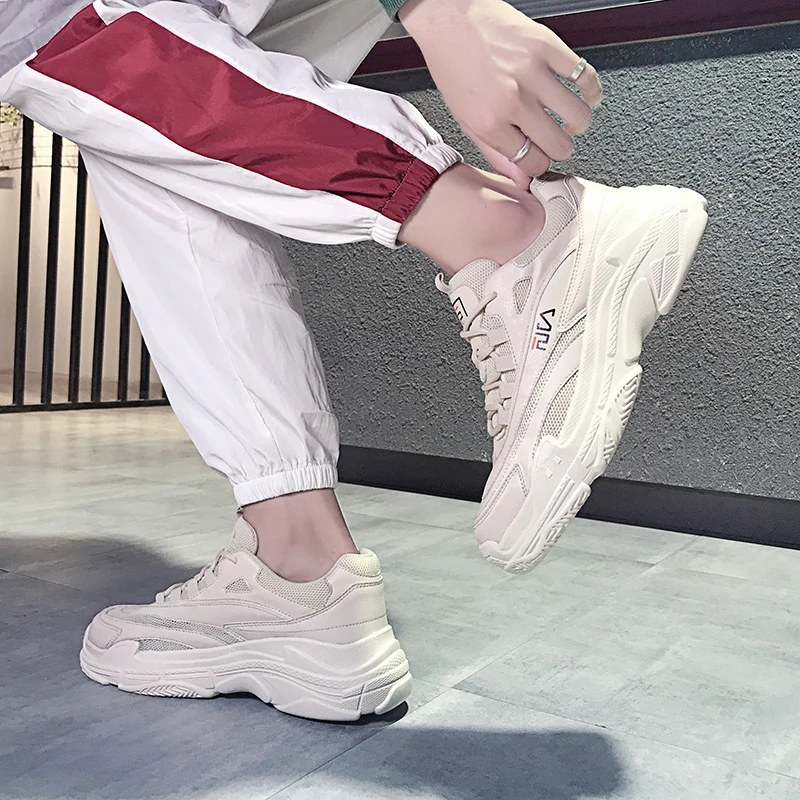 Men's Shoes White Shoes Casual Sports Shoes Fashion Thick-soled Old Shoes Outdoor Running Shoes Spring and Summer Net Shoes Men
Men's Shoes White Shoes Casual Sports Shoes Fashion Thick-soled Old Shoes Outdoor Running Shoes Spring and Summer Net Shoes Men