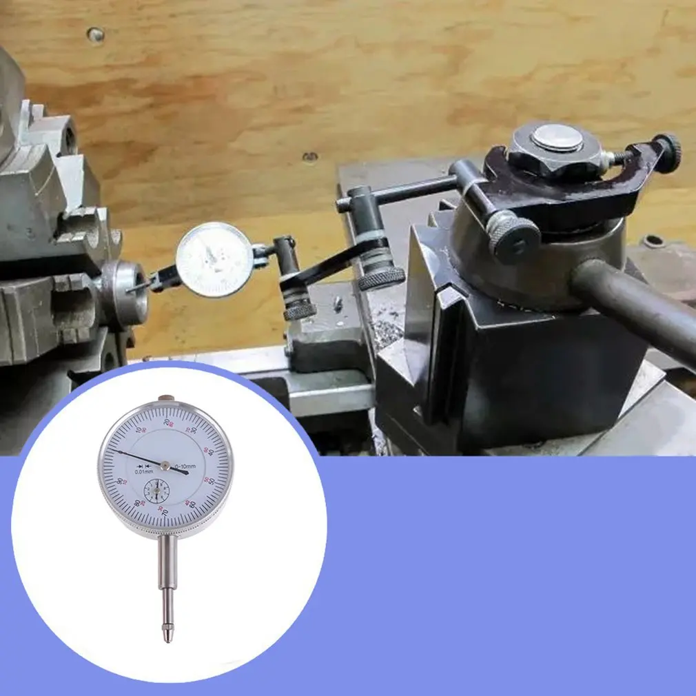 Precision 0.01mm Dial Indicator Gauge 0-10mm Meter Precise 0.01mm Resolution Indicator Gauge Mesure Instrument Tool
Precision 0.01mm Dial Indicator Gauge 0-10mm Meter Precise 0.01mm Resolution Indicator Gauge Mesure Instrument Tool