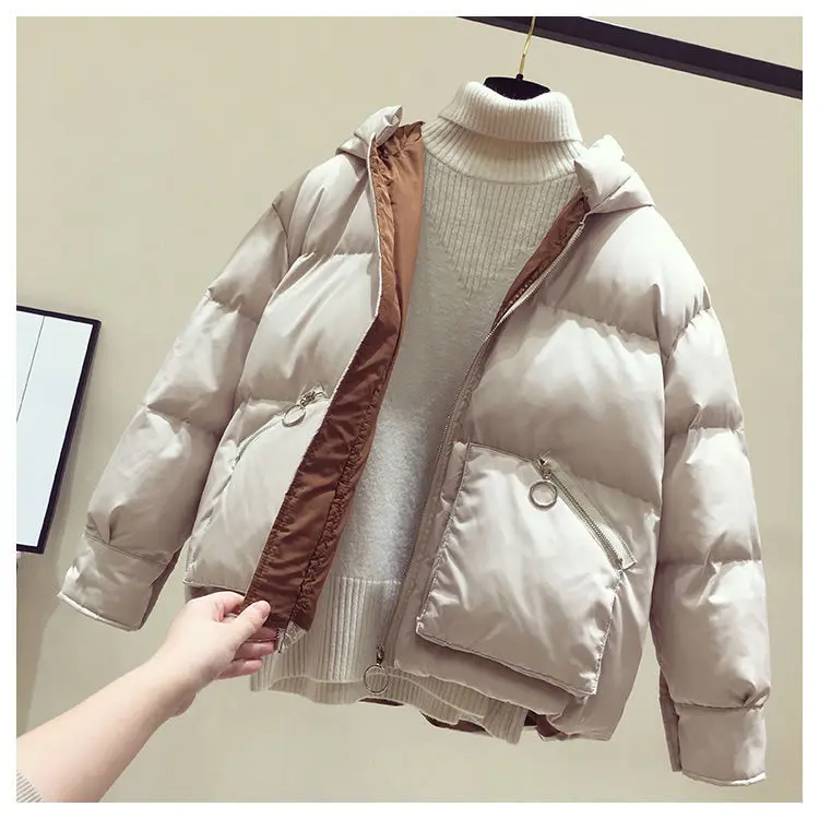 2021 New Winter Jacket Women Coat Parkas Short Hooded Casual Overcoat Warm Cotton Padded Jacket Parka Female Jacket Outwear
2021 New Winter Jacket Women Coat Parkas Short Hooded Casual Overcoat Warm Cotton Padded Jacket Parka Female Jacket Outwear
