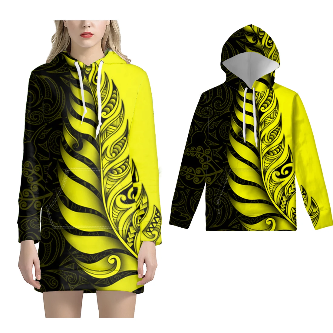 NOISYDESIGNS Women Hooded Sweatshirts Dress Polynesian Tribal Tattoo Pattern Casual Long-sleeved Couple Clothing Mens Hoodies
NOISYDESIGNS Women Hooded Sweatshirts Dress Polynesian Tribal Tattoo Pattern Casual Long-sleeved Couple Clothing Mens Hoodies