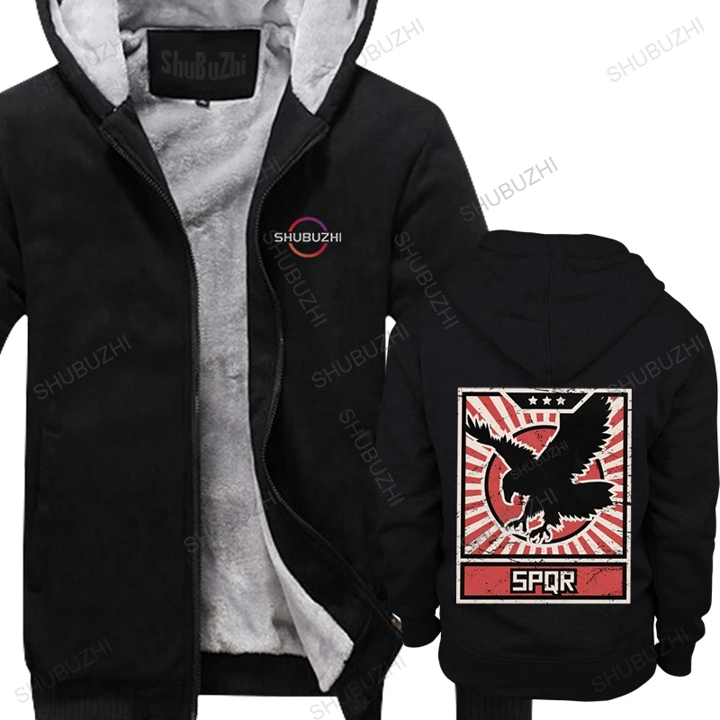 Vintage SPQR winter hoody Homme Soft Cotton Roman Empire Eagle hooded coat Tops Men Casual thick hoodie Clothes Merch Gift
Vintage SPQR winter hoody Homme Soft Cotton Roman Empire Eagle hooded coat Tops Men Casual thick hoodie Clothes Merch Gift