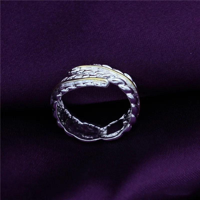 925 Sterling Silver Jewelry Fashion Interchromatic Feathers Opening Man Woman's Classic Clothes With Gifts CR074
925 Sterling Silver Jewelry Fashion Interchromatic Feathers Opening Man Woman's Classic Clothes With Gifts CR074