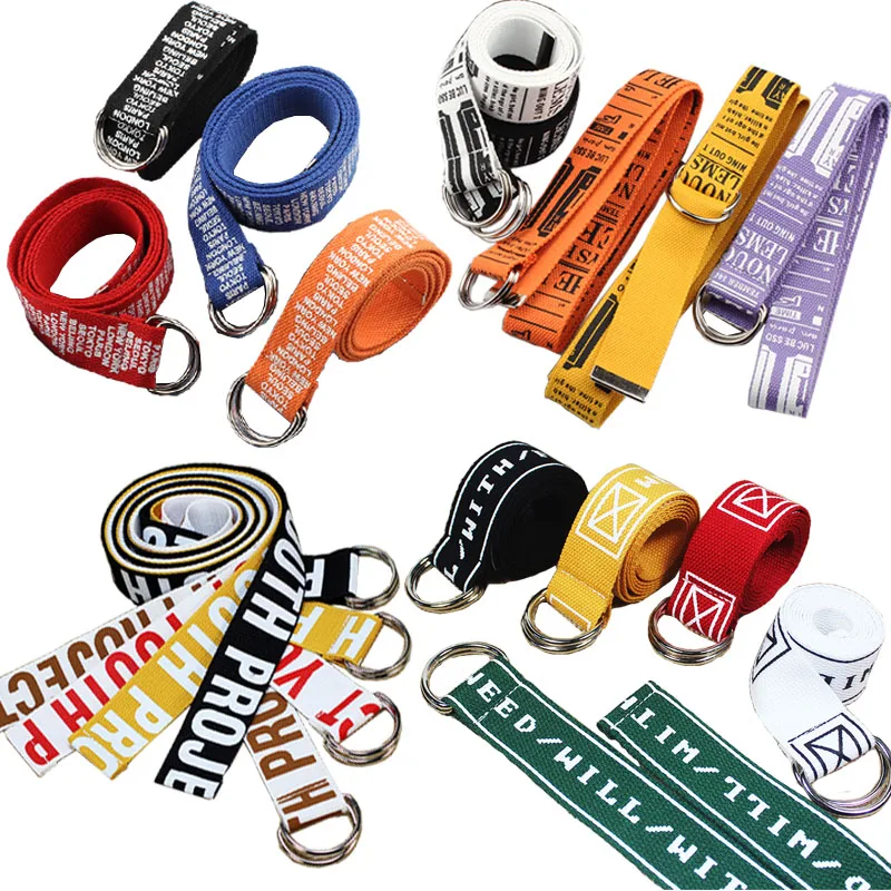 Fashion Adjustable Belt For Women Men Unisex Style Canvas Belts Metal Double D Buckle Punk 130cm Long All-Match Jeans Waistband
Fashion Adjustable Belt For Women Men Unisex Style Canvas Belts Metal Double D Buckle Punk 130cm Long All-Match Jeans Waistband