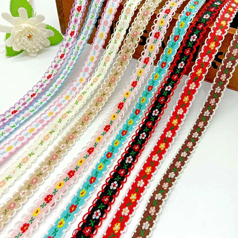Embroidery Ethnic Lace Ribbon Roll Polyester Flower Lace Fabric Trim For DIY Clothes Sewing Craft Accessories Supply 5m
Embroidery Ethnic Lace Ribbon Roll Polyester Flower Lace Fabric Trim For DIY Clothes Sewing Craft Accessories Supply 5m