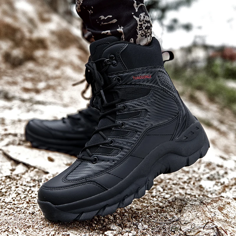 2021 New Autumn Winter Men Military Boots Outdoor Hiking Boots Special Force Desert Tactical Combat Ankle Work Boots Big Size
2021 New Autumn Winter Men Military Boots Outdoor Hiking Boots Special Force Desert Tactical Combat Ankle Work Boots Big Size