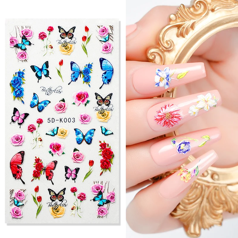 5D рельефные Временные татуировки, наклейки для ногтей, цветы, Бабочка, сердце, клейкие наклейки для ногтей, маникюр, DIY наклейки
5D рельефные Временные татуировки, наклейки для ногтей, цветы, Бабочка, сердце, клейкие наклейки для ногтей, маникюр, DIY наклейки