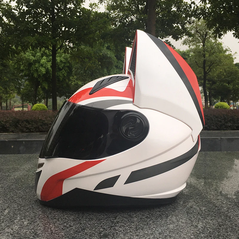 New arrival motorcycle helmet with lovely cat ears NITRINOS brand full face helmet personality design safety women helmet
New arrival motorcycle helmet with lovely cat ears NITRINOS brand full face helmet personality design safety women helmet