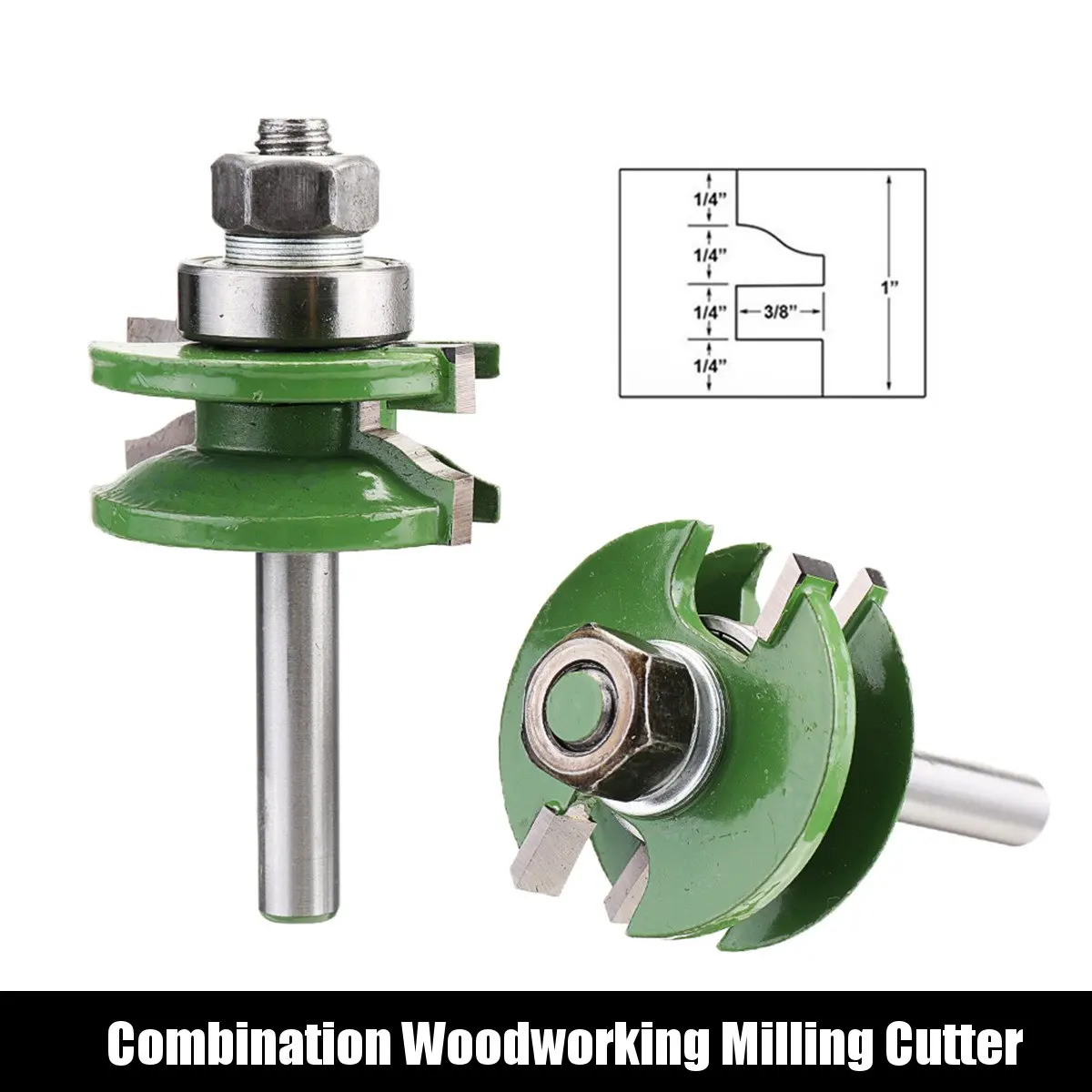 2Pcs Industrial Grade Micrograne Carbide 8mm Shank Tenon Router Bit Cabinet Door Panel Milling Woodworking Cutter
2Pcs Industrial Grade Micrograne Carbide 8mm Shank Tenon Router Bit Cabinet Door Panel Milling Woodworking Cutter