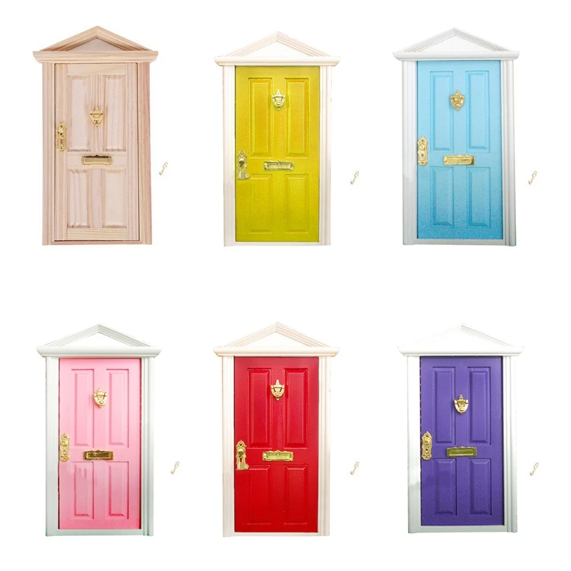 1:12 Scale Dollhouse Miniature Wood Fairy Door Knocker Doorplate Lock Key Hardware Accessories
1:12 Scale Dollhouse Miniature Wood Fairy Door Knocker Doorplate Lock Key Hardware Accessories