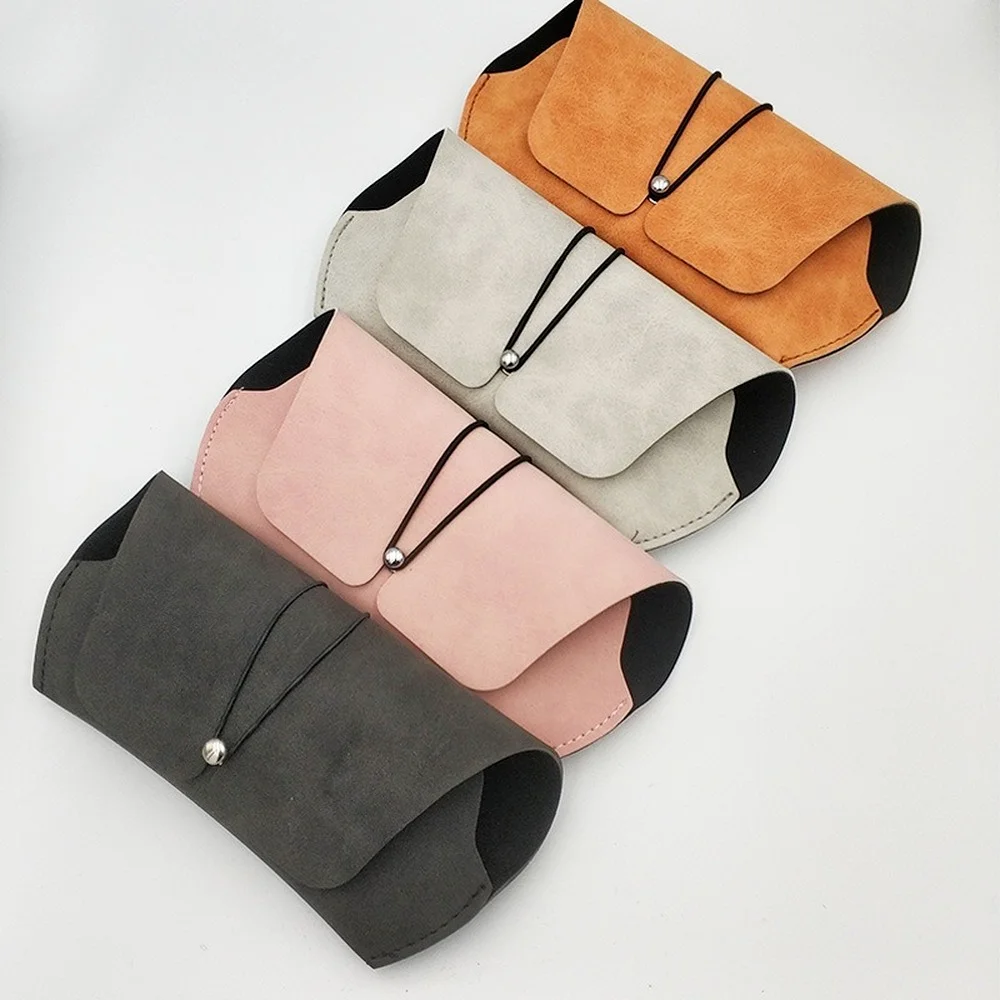 NEW 1PCs Men Women Matte Leather Sunglasses Case Fold-able Buckle Glasses Box Eyeglass Holder Bag Protector Eyewear Accessories
NEW 1PCs Men Women Matte Leather Sunglasses Case Fold-able Buckle Glasses Box Eyeglass Holder Bag Protector Eyewear Accessories