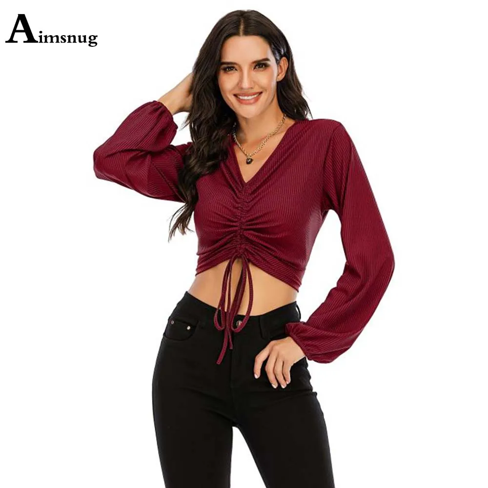 Aimsnug Plus Size 3xl Women's Clothing Sexy Long Sleeve Crop Top Female Shirring Tees Shirt Latest 2021 Summer Casual T-Shirt
Aimsnug Plus Size 3xl Women's Clothing Sexy Long Sleeve Crop Top Female Shirring Tees Shirt Latest 2021 Summer Casual T-Shirt