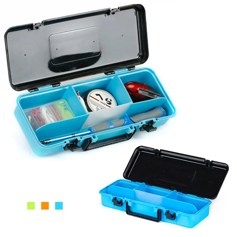 1pc Fishing Tackle Box 40*17*8cm Storage Accessory With Removable Divider Carp Organizer Boxes Multicolor Fishing Tools
1pc Fishing Tackle Box 40*17*8cm Storage Accessory With Removable Divider Carp Organizer Boxes Multicolor Fishing Tools