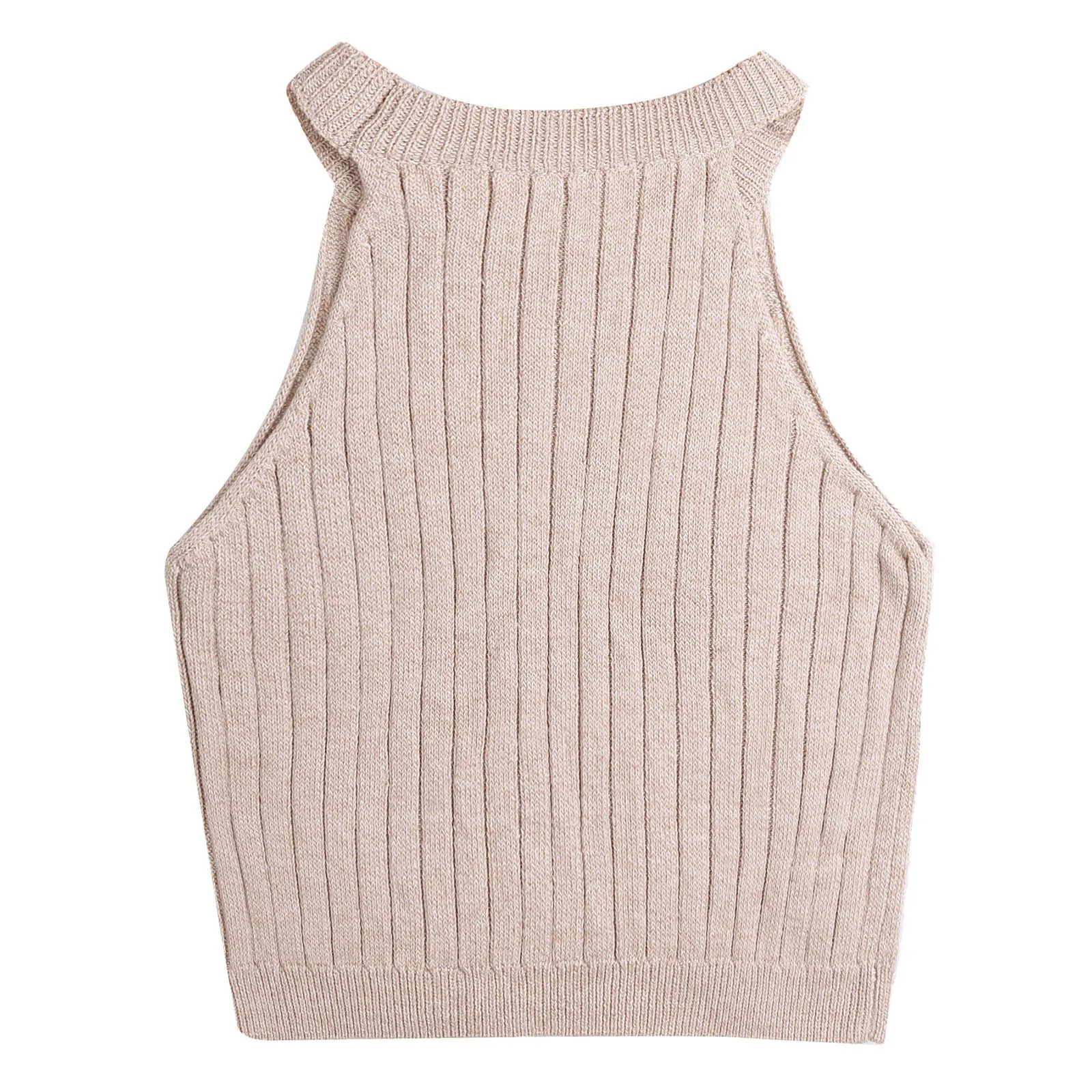 Fashion Ribbed Sweater Knitted Vest Women Sleeveless Crop Top E-Girl Solid Color Sexy Tops Vintage 90s Y2k Aesthetic Pullover
Fashion Ribbed Sweater Knitted Vest Women Sleeveless Crop Top E-Girl Solid Color Sexy Tops Vintage 90s Y2k Aesthetic Pullover