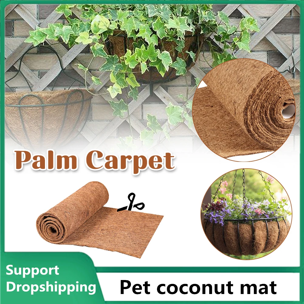 SALE 60*100cm Natural Coconut Palm Fiber Coco Liner Bulk Roll Mat Carpet Flower Basket Flowerpot Wall Basket Pet Reptile Carpet
SALE 60*100cm Natural Coconut Palm Fiber Coco Liner Bulk Roll Mat Carpet Flower Basket Flowerpot Wall Basket Pet Reptile Carpet
