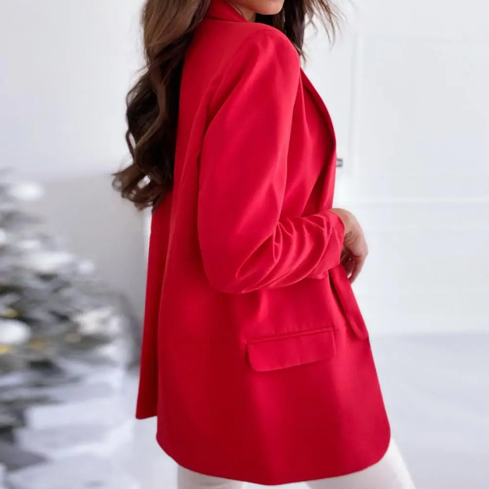 Fall ladies slim suit jacket long-sleeved lapel solid color formal work jacket women's daily business office blazer women traf
Fall ladies slim suit jacket long-sleeved lapel solid color formal work jacket women's daily business office blazer women traf