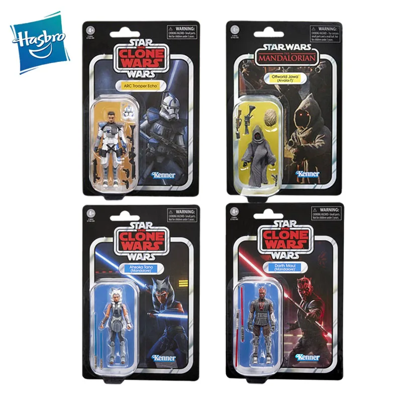 Hasbro Anime Star Wars Mandalorian Arc Trooper Echo Darth Maul Ahsoka Tano Jawa PVC Action Figure Collection Model Toys 3.75Inch
Hasbro Anime Star Wars Mandalorian Arc Trooper Echo Darth Maul Ahsoka Tano Jawa PVC Action Figure Collection Model Toys 3.75Inch