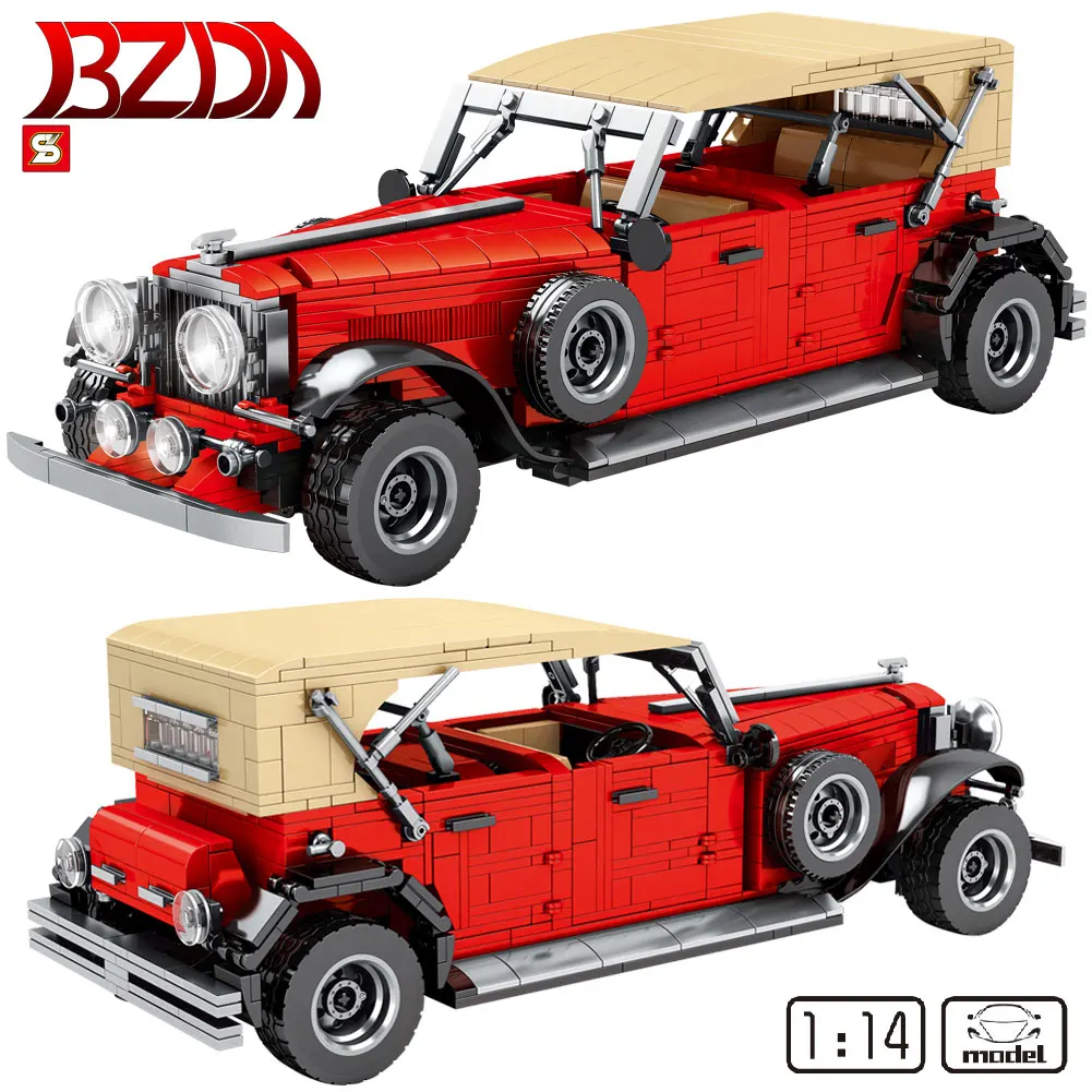 BZDA Classic Car City Pull Back Sports Car Building Block Educational Building Blocks Toys For Kids Boys DIY Birthday Present
BZDA Classic Car City Pull Back Sports Car Building Block Educational Building Blocks Toys For Kids Boys DIY Birthday Present
