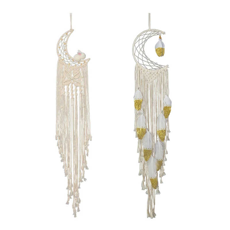 Hand Woven Small Tapestry Macrame Dream Net Catcher Bohemian Style Wall Hanging Ornament Home Decoration Props
Hand Woven Small Tapestry Macrame Dream Net Catcher Bohemian Style Wall Hanging Ornament Home Decoration Props