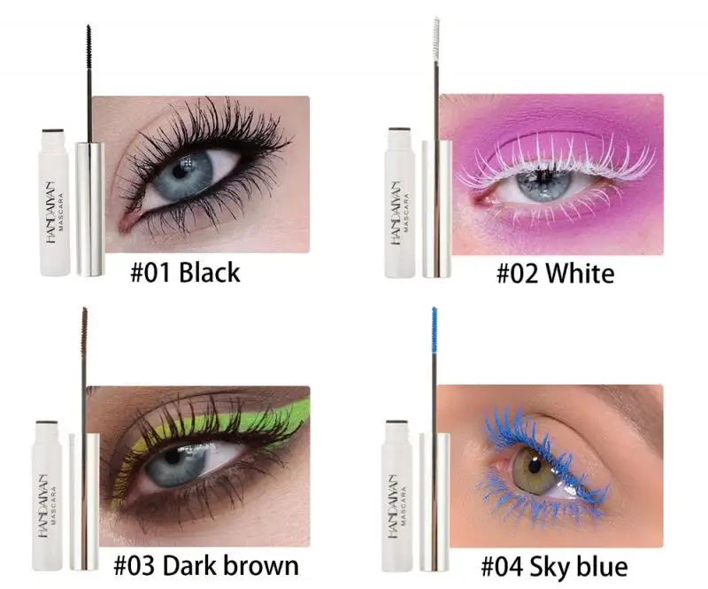 HANDAIYAN Color Mascara Volume Lash Extensions Charm Makeup Growth Fluid Silk Waterproof Liquid Pen Lash Gold Purple Black TSLM2
HANDAIYAN Color Mascara Volume Lash Extensions Charm Makeup Growth Fluid Silk Waterproof Liquid Pen Lash Gold Purple Black TSLM2
