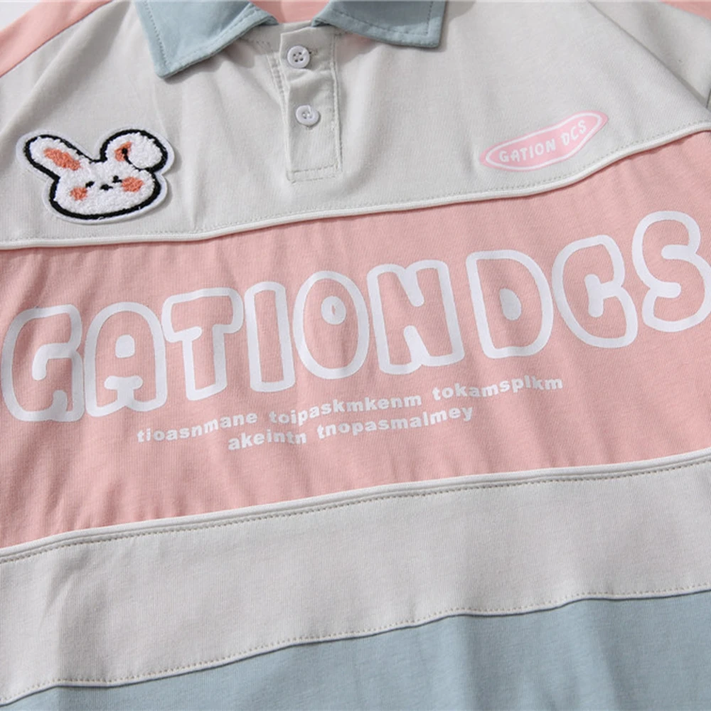 Men's Polo Shirt 2021 Summer Short Sleeve Patches Tee Hip Hop Oversized Cotton Casual Harajuku Streetwear Top Tshirts Clothing
Men's Polo Shirt 2021 Summer Short Sleeve Patches Tee Hip Hop Oversized Cotton Casual Harajuku Streetwear Top Tshirts Clothing