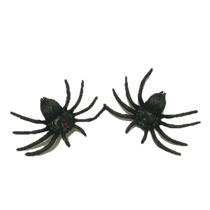 New Black Plastic Artificial Spider Halloween Fool's Day Trick Toy Props Big Spider 8*6cm Free Shipping Fancy Funny JuguetesToys
New Black Plastic Artificial Spider Halloween Fool's Day Trick Toy Props Big Spider 8*6cm Free Shipping Fancy Funny JuguetesToys