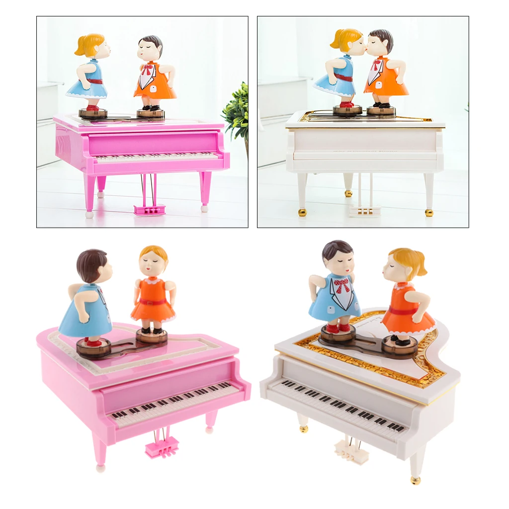 

Музыкальная шкатулка для пианино, механические музыкальные шкатулки, игрушка для украшения дома, подарок