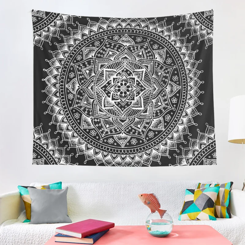 Mandala Indian Tapestry Bohemia Sandy Beach Throw Rug Blanket Camping Tent Travel Mattress Bohemian Tapestries Decoration 
Mandala Indian Tapestry Bohemia Sandy Beach Throw Rug Blanket Camping Tent Travel Mattress Bohemian Tapestries Decoration
