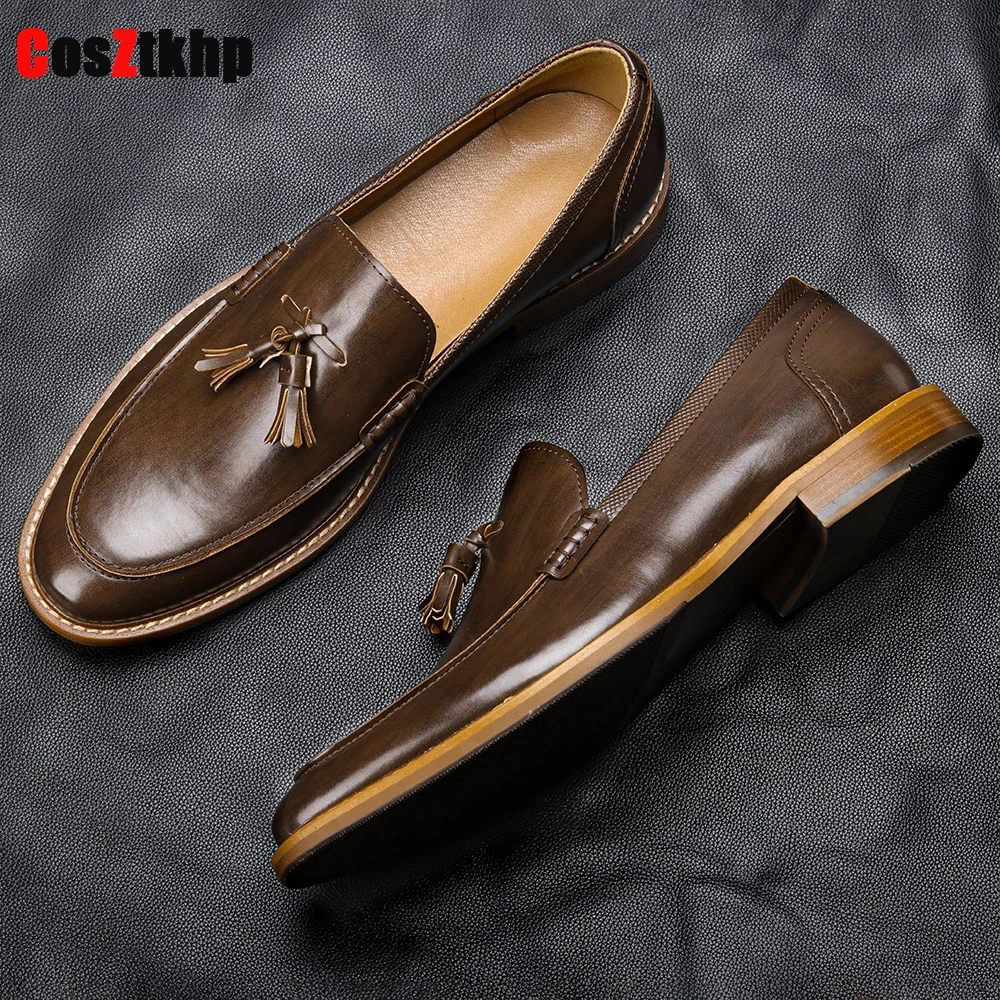 Men's casual shoes Leather Loafers Size 7-12 business Men dress shoes Gentleman's oxford shoes for men #AL701
Men's casual shoes Leather Loafers Size 7-12 business Men dress shoes Gentleman's oxford shoes for men #AL701
