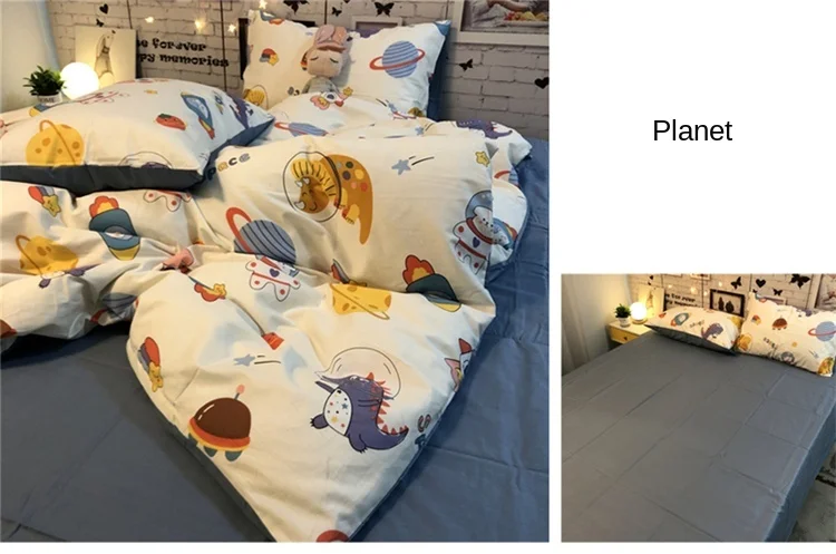 zq Cartoon Handsome Bear Cotton Bed Four-Piece Set Cute Style All Cotton Girl Heart Bed Sheet
zq Cartoon Handsome Bear Cotton Bed Four-Piece Set Cute Style All Cotton Girl Heart Bed Sheet