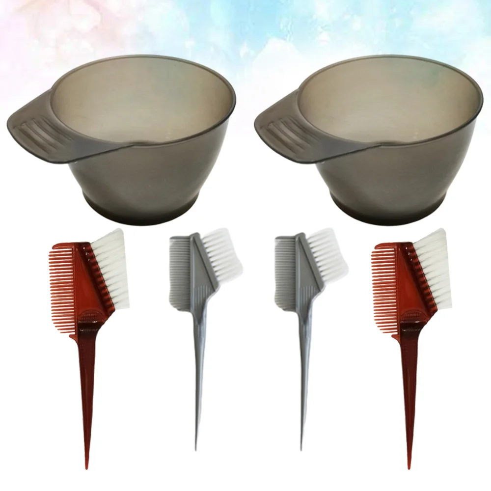 6Pcs Hair Coloring Tools Color Mixing Bowls Hairdressing Tinting Containers Hair Dye Comb Set (Random Color 2Pcs Bowls 4Pcs Comb
6Pcs Hair Coloring Tools Color Mixing Bowls Hairdressing Tinting Containers Hair Dye Comb Set (Random Color 2Pcs Bowls 4Pcs Comb