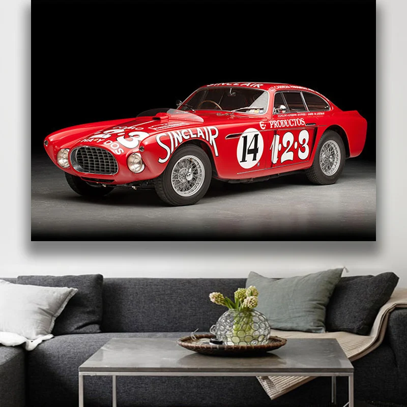 Vintage Car Posters Ferraris Classic Racing Car Artwork Wall Art Pictures Prints Canvas Painting for Living Room Home Decoration
Vintage Car Posters Ferraris Classic Racing Car Artwork Wall Art Pictures Prints Canvas Painting for Living Room Home Decoration