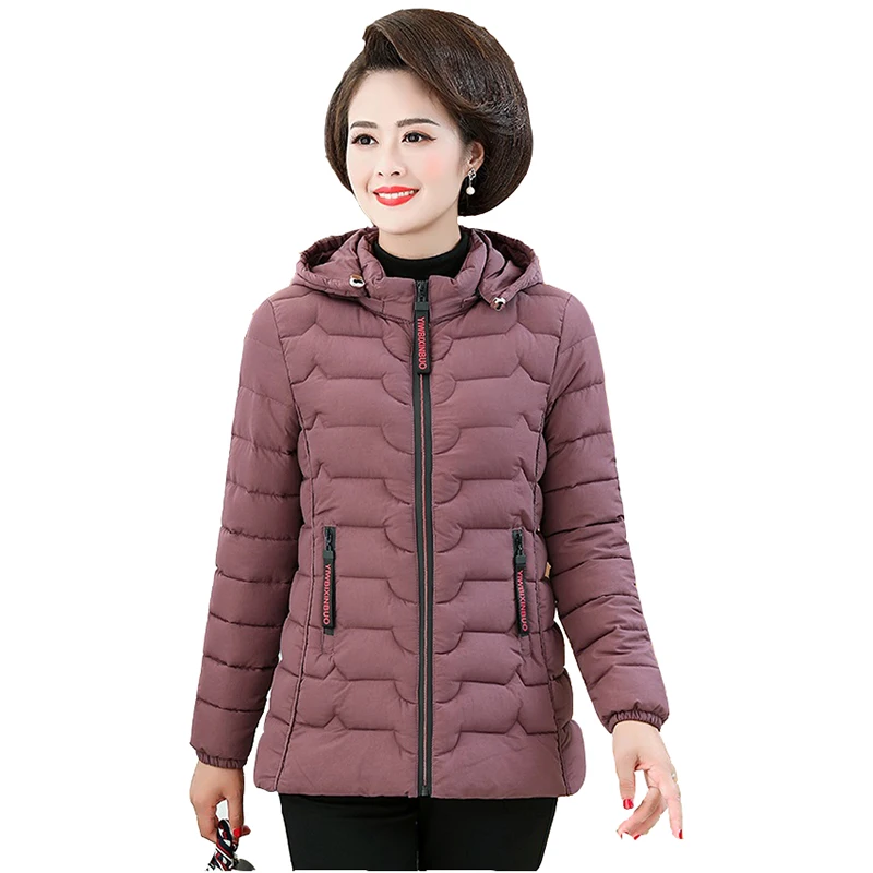 Mama winter Parker jackets mid-length long down jacket cotton coats women's noble middle-aged cotton womens winter hooded jacket
Mama winter Parker jackets mid-length long down jacket cotton coats women's noble middle-aged cotton womens winter hooded jacket